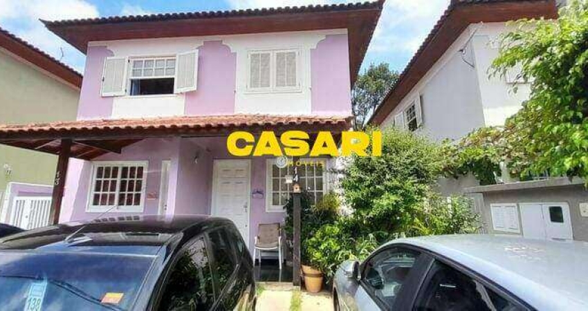 Sobrado com 2 dormitórios à venda, 100 m² - Taboão - São Bernardo do Campo/SP