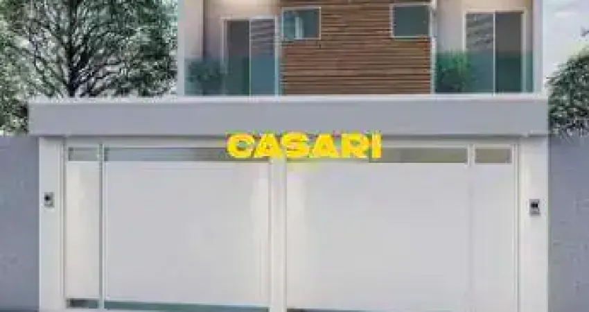 Sobrado em construção com 3 dormitórios e 2 vagas à venda no parque oratório – santo andré/sp