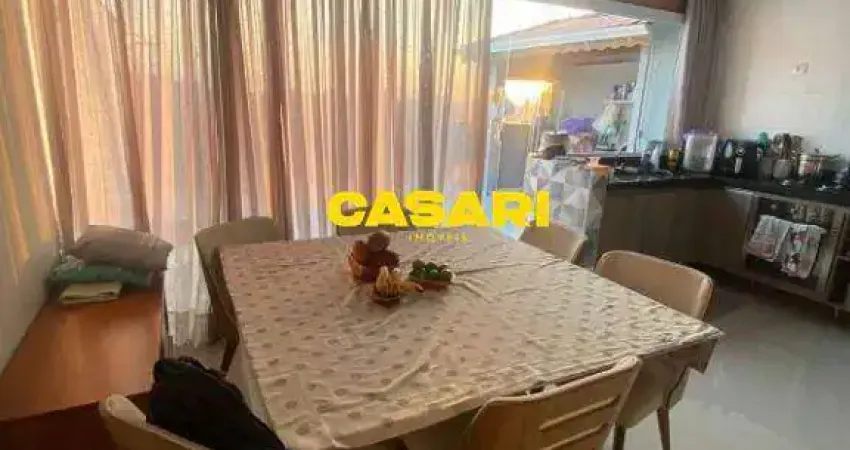 Cobertura com 2 dormitórios à venda, 120 m² - vila scarpelli - santo andré/sp