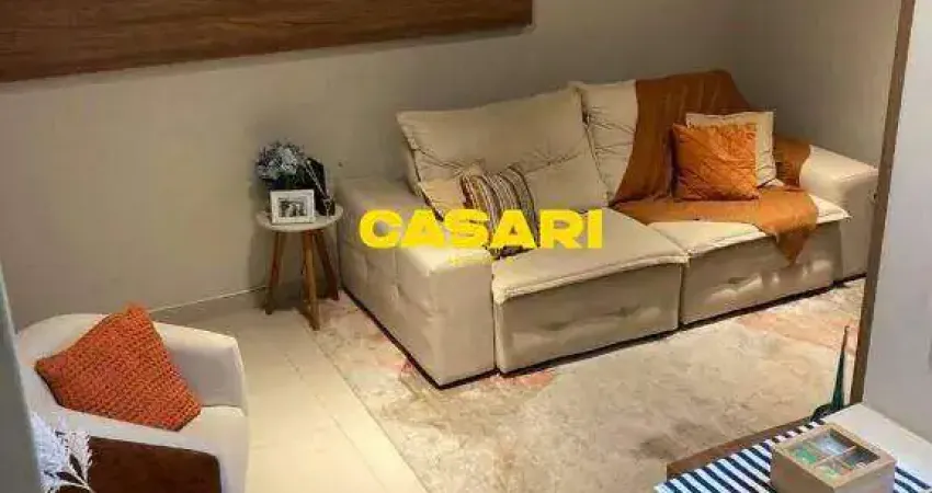Cobertura com 2 dormitórios à venda, 80 m² por R$ 575.000,00 - Vila Scarpelli - Santo André/SP