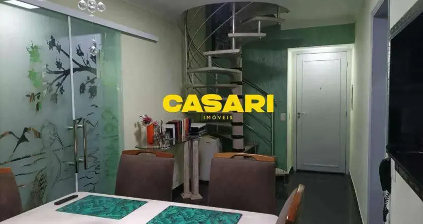 Cobertura à venda, 103 m² por R$ 684.000,00 - Casa Branca - Santo André/SP