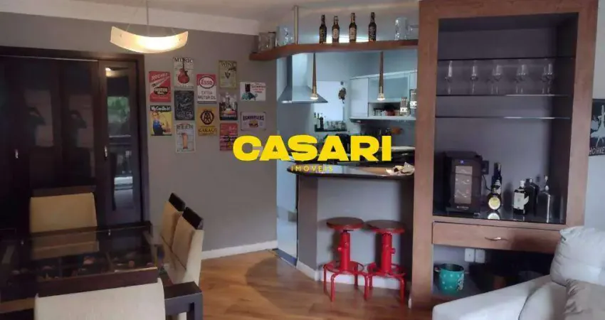 Apartamento com 3 dormitórios à venda, 113 m² - nova petrópolis - são bernardo do campo/sp