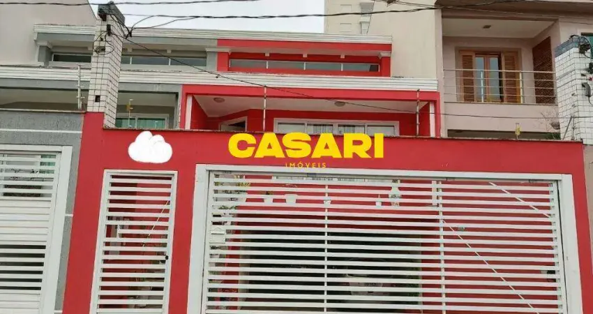 Sobrado com 3 suítes à venda – 249m², 6 vagas e aquecedor solar – centro, são bernardo do campo