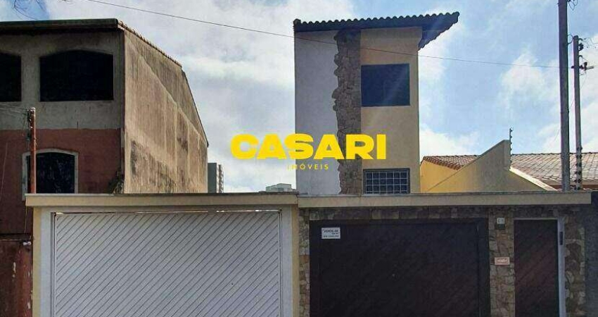 Sobrado com 3 dormitórios, 202 m² - venda ou aluguel - Vila Floresta - Santo André/SP