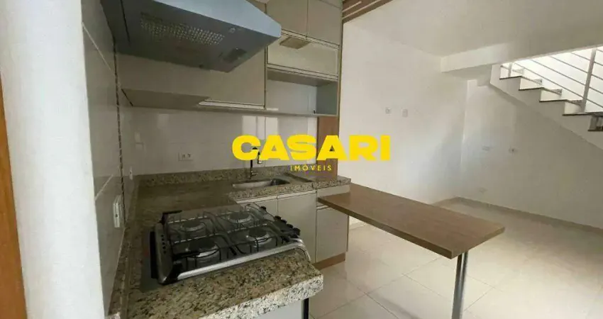 Cobertura com 2 dormitórios à venda, 92 m² - vila floresta - santo andré/sp