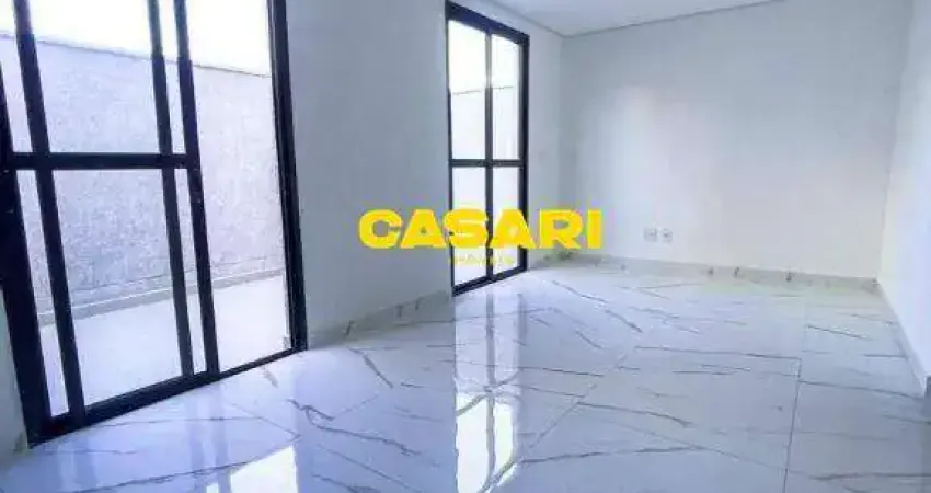 Sobrado com 3 dormitórios à venda, 140 m² - Campestre - Santo André/SP