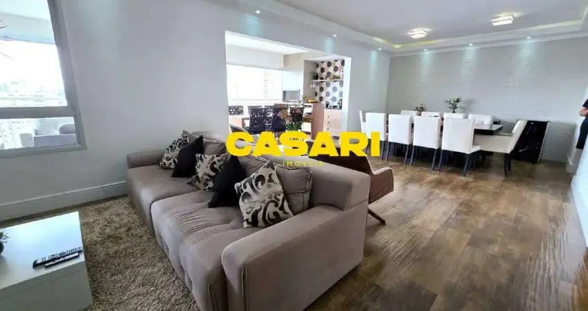 Apartamento com 4 dormitórios à venda, 155 m² - centro - são bernardo do campo/sp