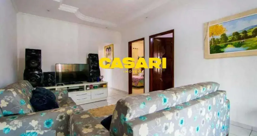 Casa com 2 dormitórios à venda, 224 m² - Parque Novo Oratório - Santo André/SP