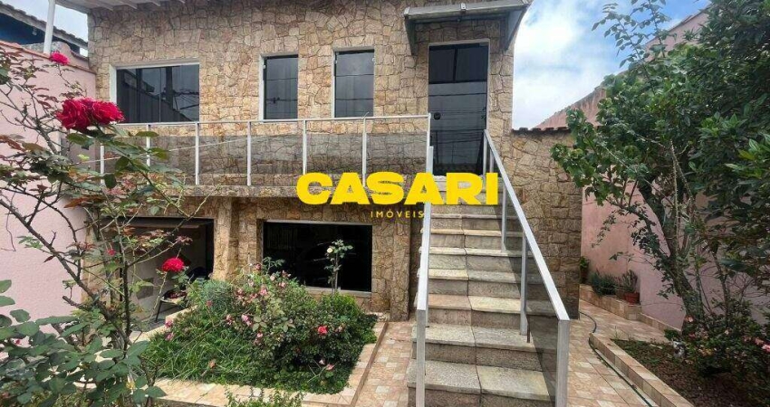 Casa com 4 dormitórios à venda, 401 m² - Vila Luzita - Santo André/SP