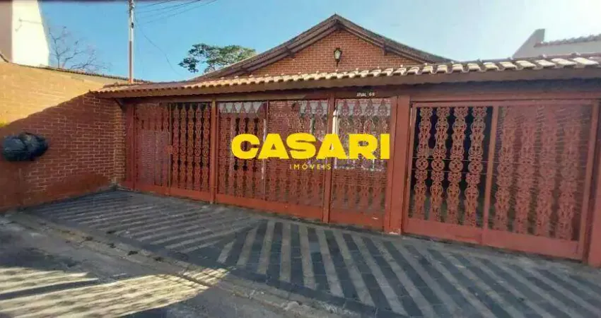 Casa com 3 dormitórios à venda, 257 m² - Vila Scarpelli - Santo André/SP