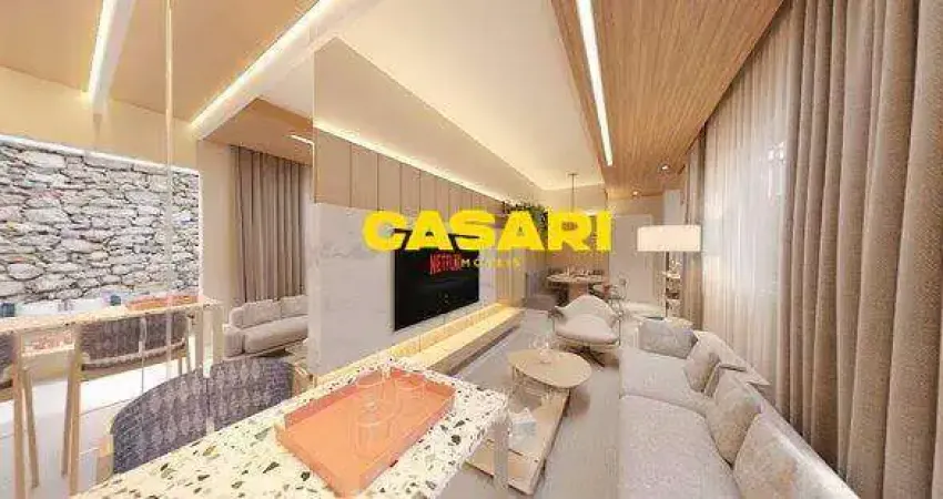 Apartamento com 2 dormitórios à venda, 67 m² - Nova Petrópolis - São Bernardo do Campo/SP