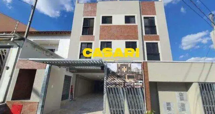 Apartamento com 2 dormitórios à venda, 76 m² - Vila Pires - Santo André/SP
