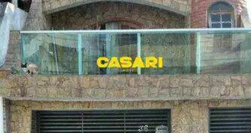 Sobrado com 3 dormitórios à venda, 125 m² - Parque Gerassi - Santo André/SP