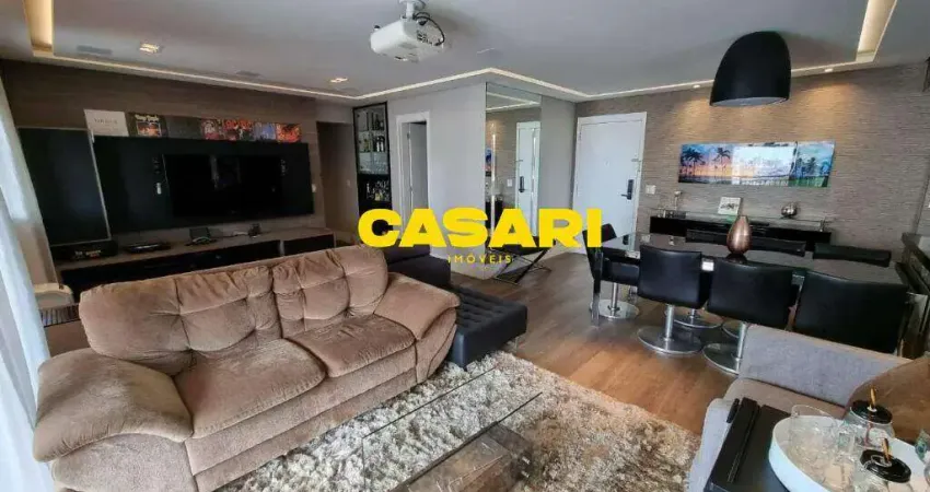 Apartamento à venda no centro de são bernardo do campo – 2 suítes, varanda gourmet e 4 vagas