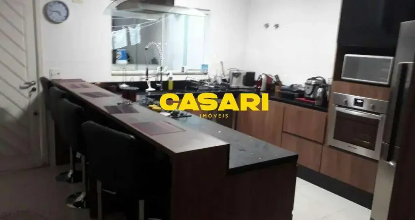 Sobrado com 3 dormitórios à venda, 200 m² - vila alice - santo andré/sp