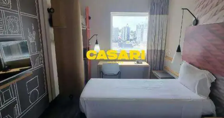 Quarto de Hotel à Venda no Ibis Budget – 20 m² – Centro de São Bernardo do Campo/SP – Renda Garantida
