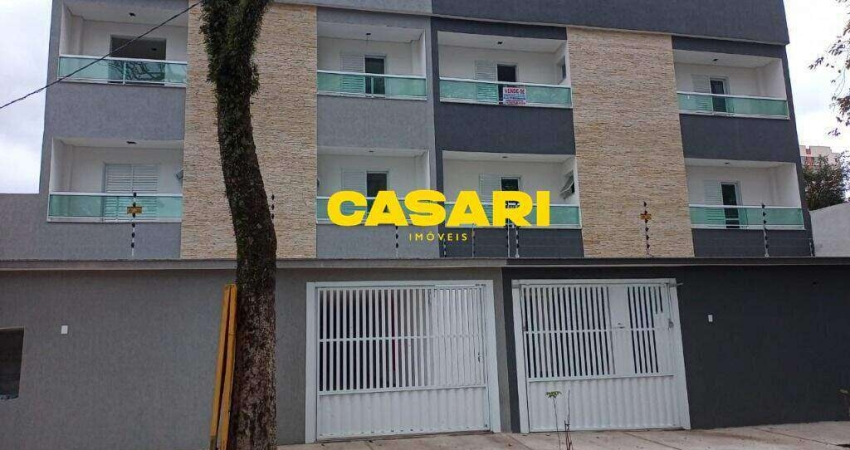 Cobertura à venda, 163 m² por R$ 850.000,00 - Campestre - Santo André/SP