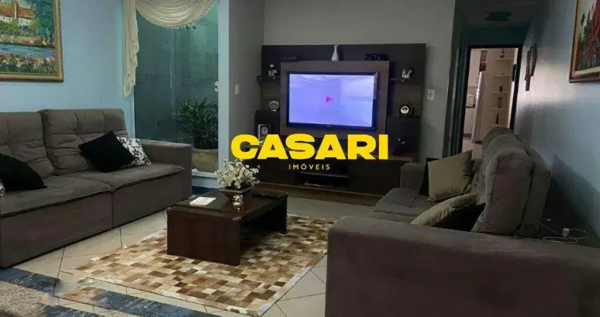 Sobrado com 3 dormitórios à venda, 291 m² - Campestre - Santo André/SP