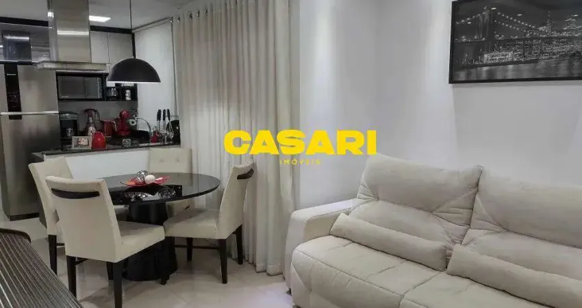 Apartamento com 1 dormitório à venda, 58 m² - Parque das Nações - Santo André/SP