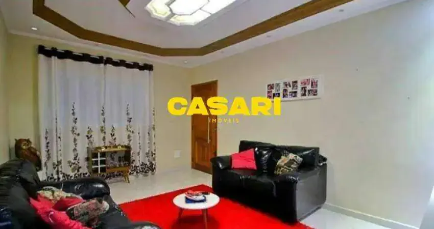 Casa com 3 dormitórios à venda, 150 m² – jardim santo alberto – santo andré/sp