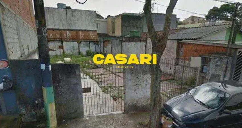Terreno à venda, 248 m² por R$ 410.000,00 - Taboão - São Bernardo do Campo/SP