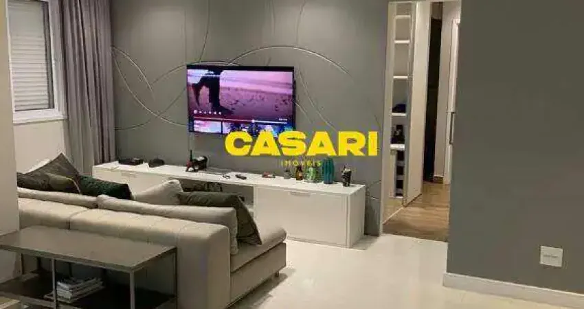 Apartamento com 1 dormitório à venda, 74 m² - Jardim - Santo André/SP