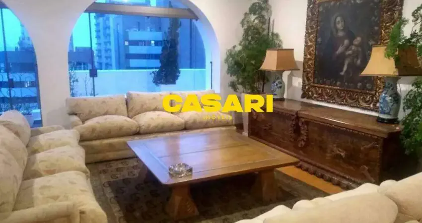 Cobertura à venda, 500 m² - 5 dormitórios (3 suítes), área gourmet, 4 vagas - centro - são bernardo do campo/sp