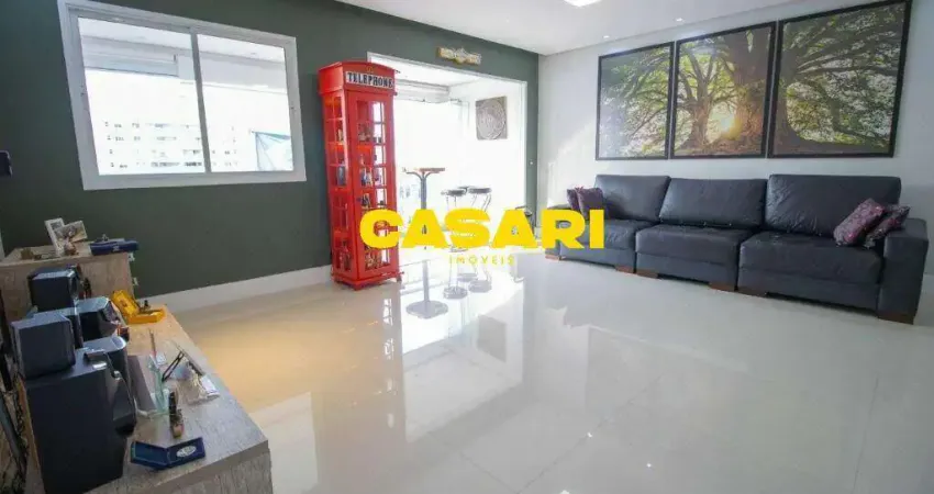 Apartamento 2 suites, 3 banheiros, Varanda ampla, 2 vagas - 91m2 - Centro-SBC - Cond ANIMA