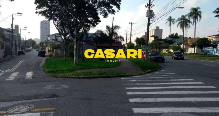 Terreno à venda, 306 m² - Casa Branca - Santo André/SP