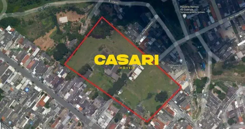 Área à Venda com 12.498 m² – Jardim das Orquídeas – Alvarenga – São Bernardo do Campo/SP