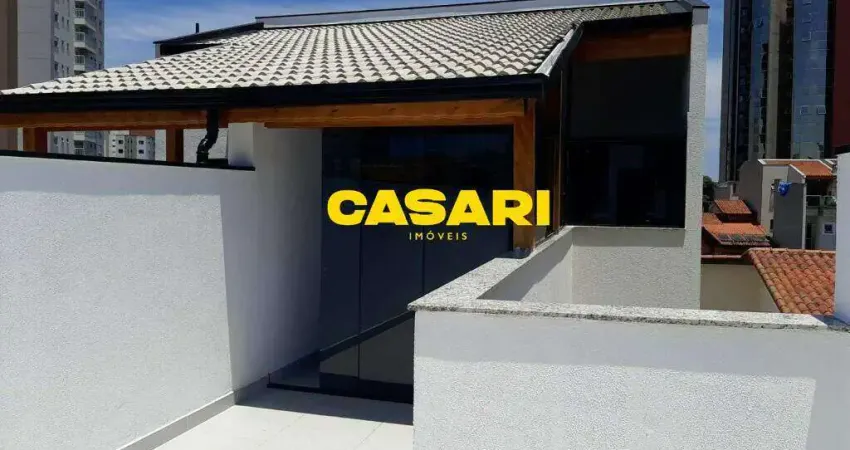 Cobertura com 2 dormitórios à venda, 118 m² - Jardim Bela Vista - Santo André/SP