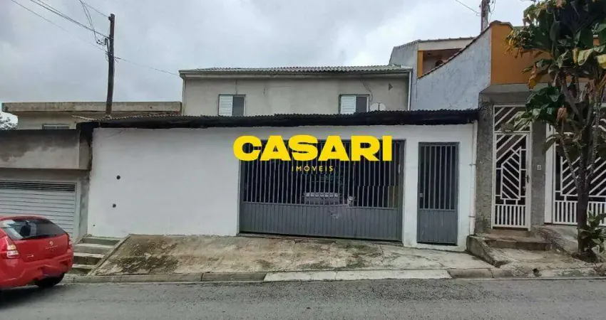 Sobrado com 2 dormitórios e salão de festas à venda no assunção – 305 m² em são bernardo do campo