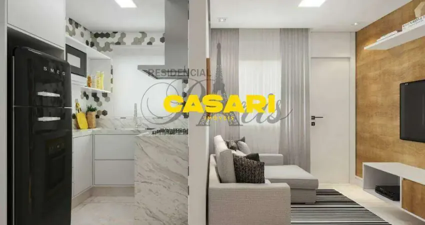 Sobrado com 2 dormitórios à venda, 89 m² - Vila Príncipe de Gales - Santo André/SP