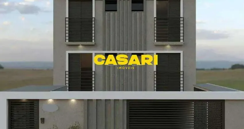 Cobertura à venda, 2 quartos, 1 suíte, 1 vaga, jardim do estádio - santo andré/sp