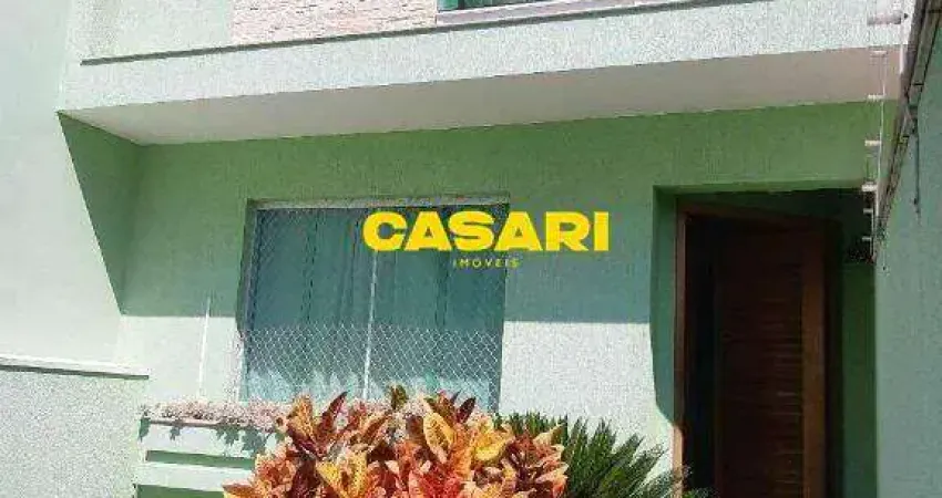 Sobrado com 4 dormitórios à venda, 254 m² - Vila Floresta - Santo André/SP