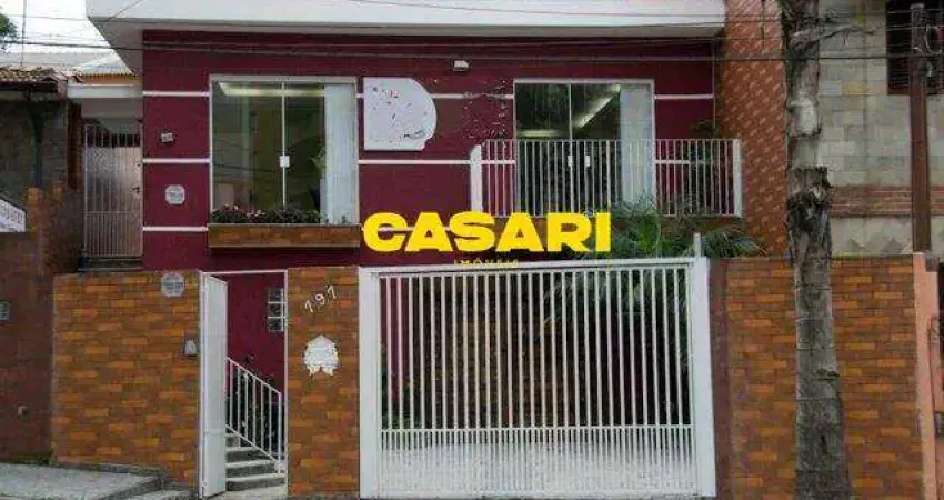 Sobrado com 3 dormitórios à venda, 270 m² - Centro - Santo André/SP