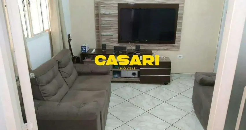 Sobrado com 2 dormitórios à venda, 125 m² por r$ 530.000,00 - jardim milena - santo andré/sp