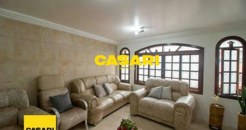 Sobrado com 4 dormitórios à venda, 345 m²- Planalto - São Bernardo do Campo/SP