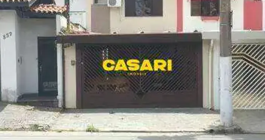 Sobrado com 3 dormitórios à venda, 111 m² – bairro jardim – santo andré/sp