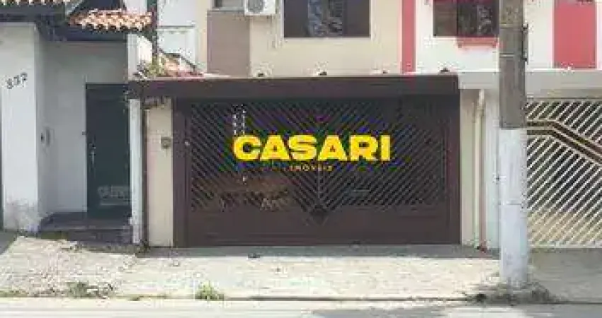 Sobrado com 3 Dormitórios à Venda, 111 m² – Bairro Jardim – Santo André/SP