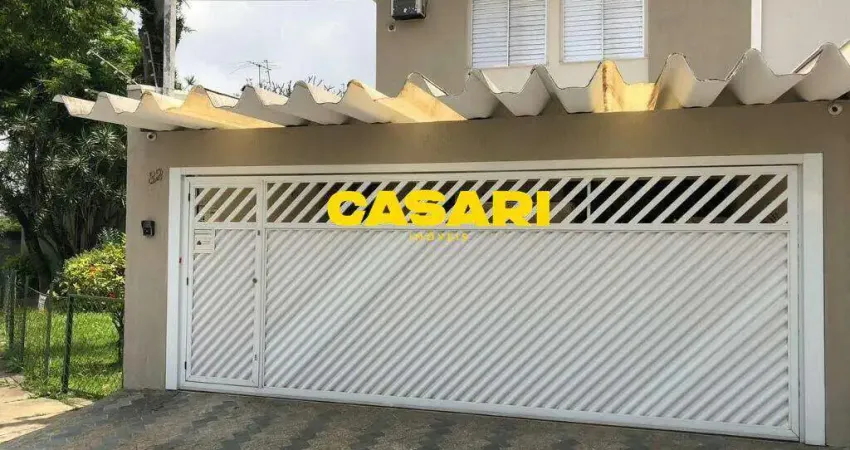 Sobrado com 3 dormitórios à venda, 147 m² - jordanópolis - são bernardo do campo/sp