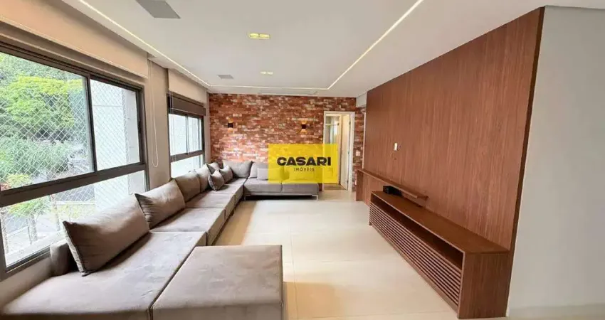 Apartamento de alto padrão com 3 suítes à venda no jardim – santo andré – 153m²