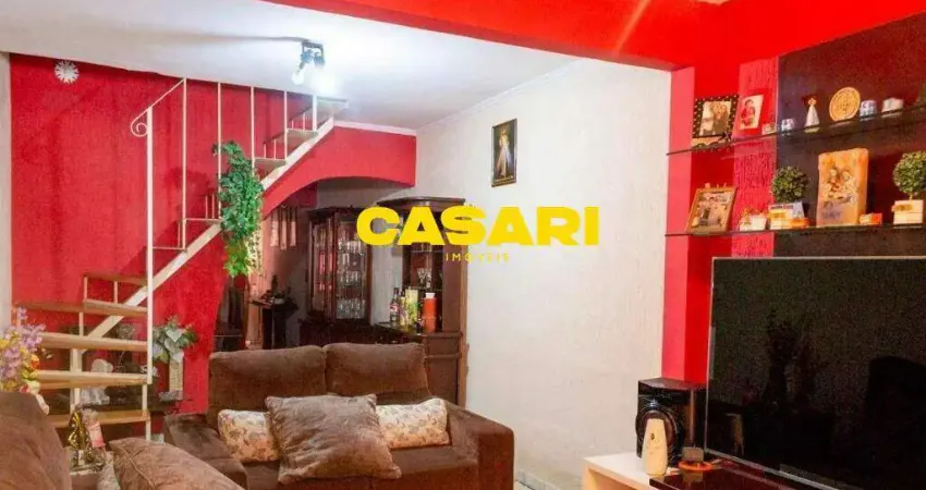 Sobrado com 3 dormitórios à venda, 90 m² - baeta neves - são bernardo do campo/sp