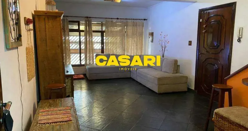 Sobrado com 3 dormitórios à venda, 181 m² - anchieta - são bernardo do campo/sp