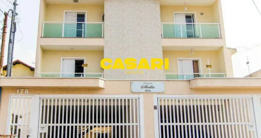 Apartamento com 2 dormitórios à venda, 60 m² - parque novo oratório - santo andré/sp