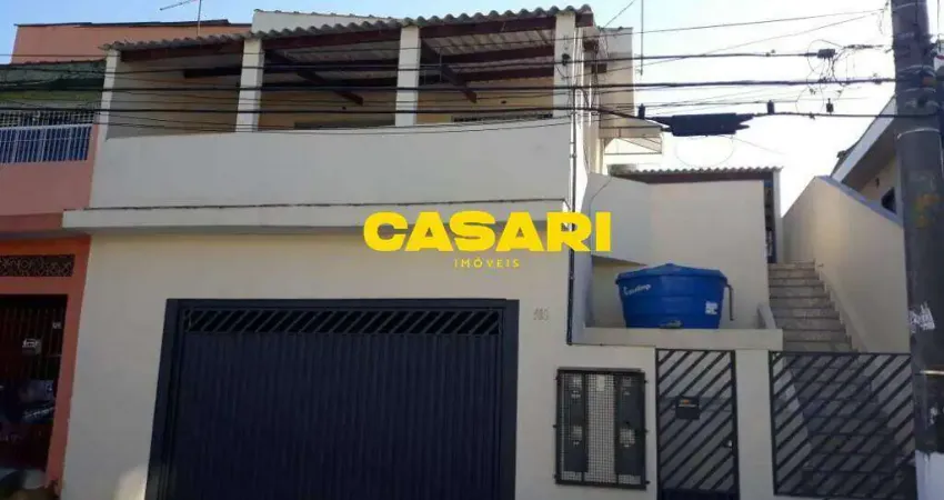 Sobrado com 2 dormitórios à venda, 225 m² - taboão - são bernardo do campo/sp