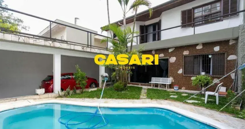 Sobrado com 4 dormitórios, suíte com hidro e piscina à venda – 285 m² – planalto – são bernardo do campo