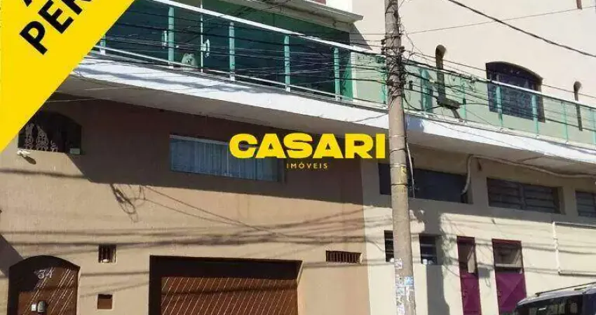 Sobrado com suíte master, mezanino com churrasqueira e 340 m² à venda – parque oratório – santo andré/sp