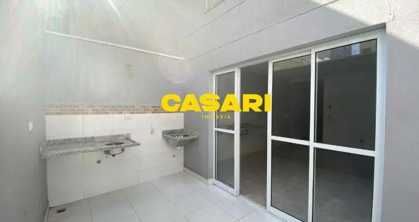 Apartamento com 2 dormitórios à venda, 65 m² - jardim hollywood - são bernardo do campo/sp