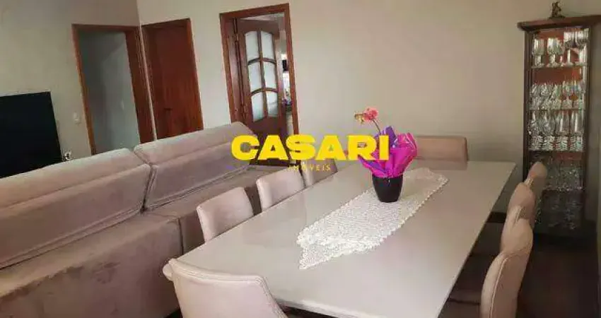 Apartamento com 3 dormitórios à venda, 161 m² - vila assunção - santo andré/sp
